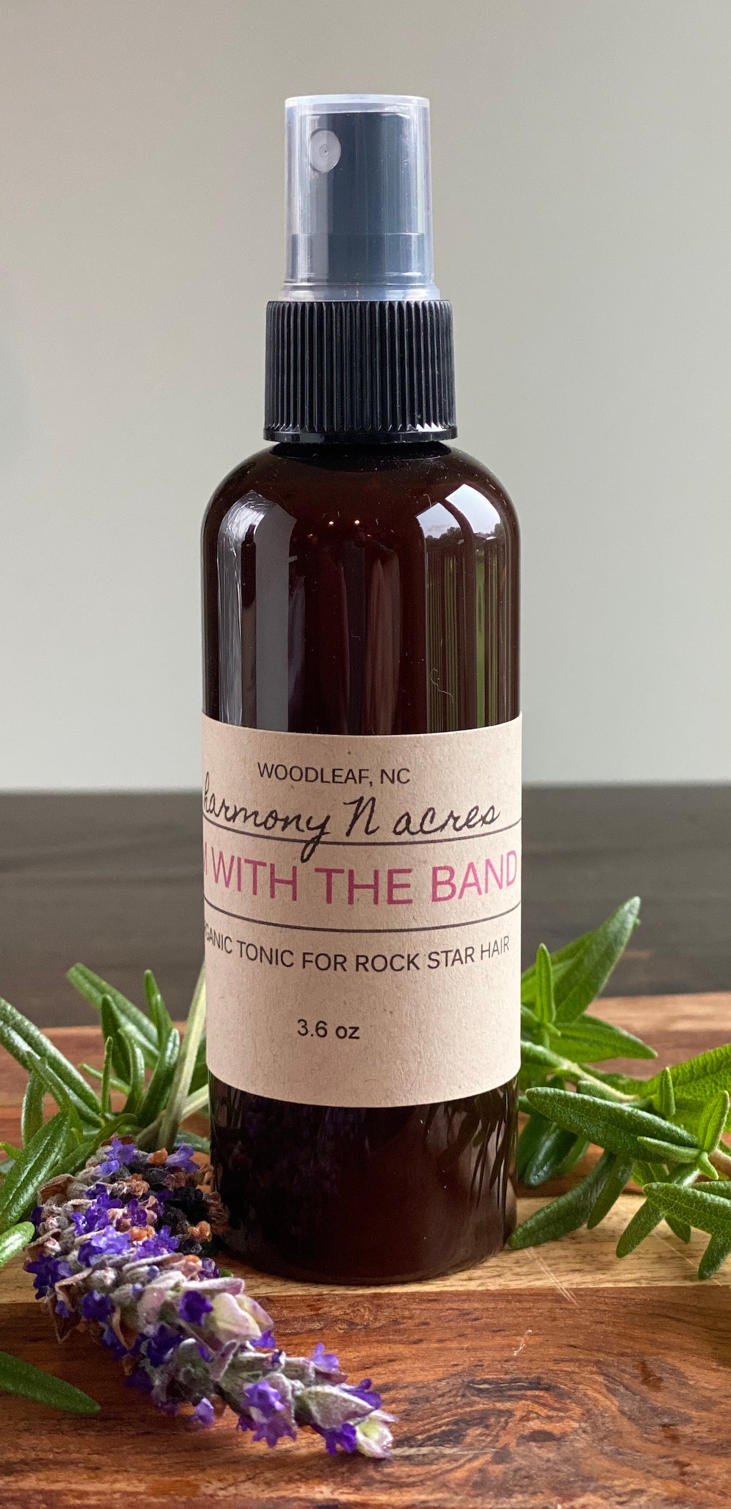 I'm With the Band ~ Organic Hair Tonic