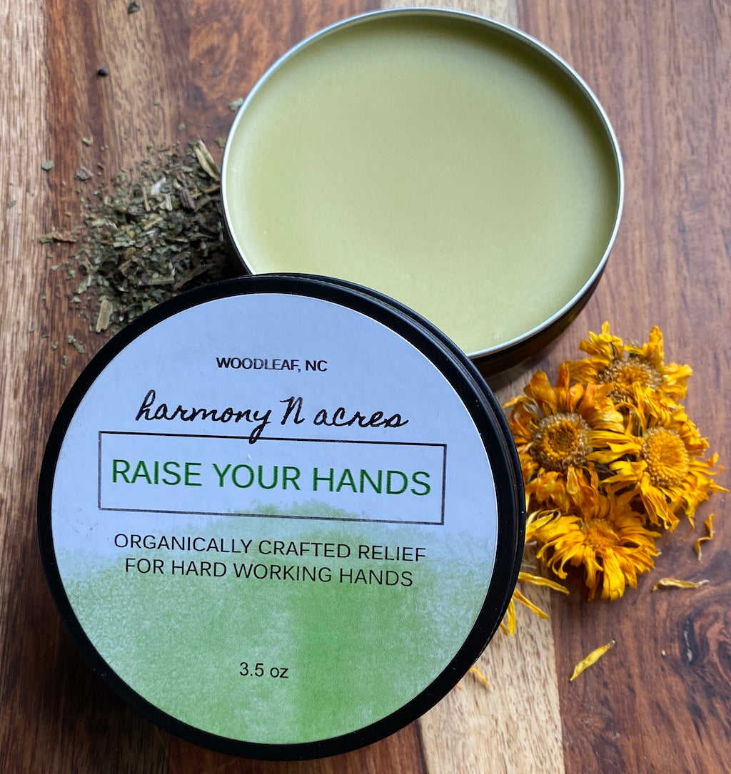 Raise Your Hands! ~ XL Organic Hand Relief